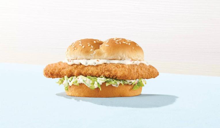 Arby's fish sandwich.