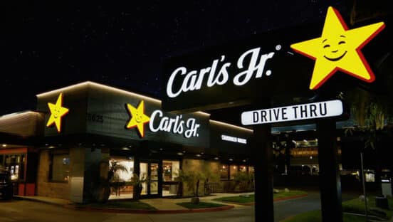 Carl's Jr. restaurant.