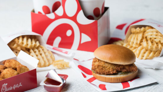 Chick-fil-A food.