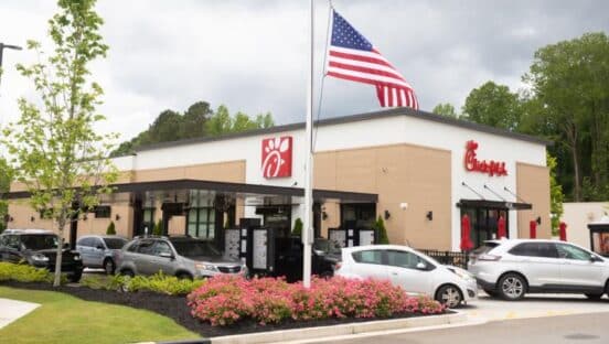 Chick-fil-A drive-thrus soared once again last year.