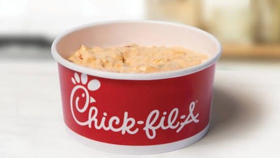 Chick-fil-A pimento cheese side.