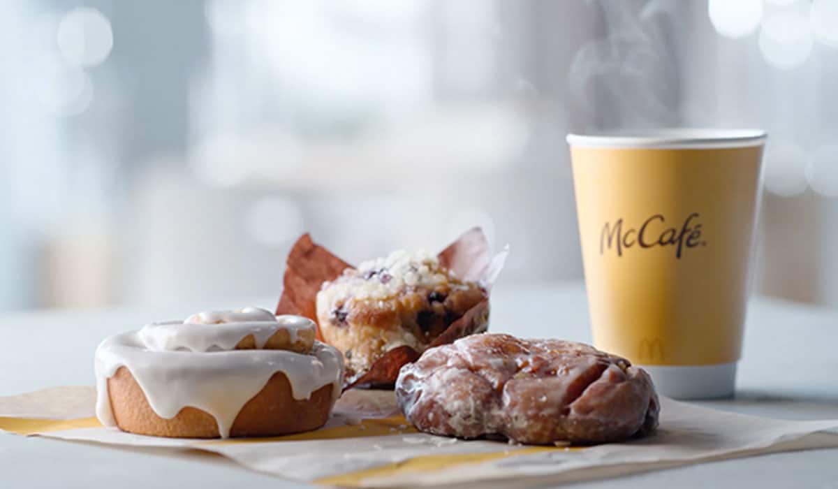 McDonald's Breakfast Lineup Of Bakery Items