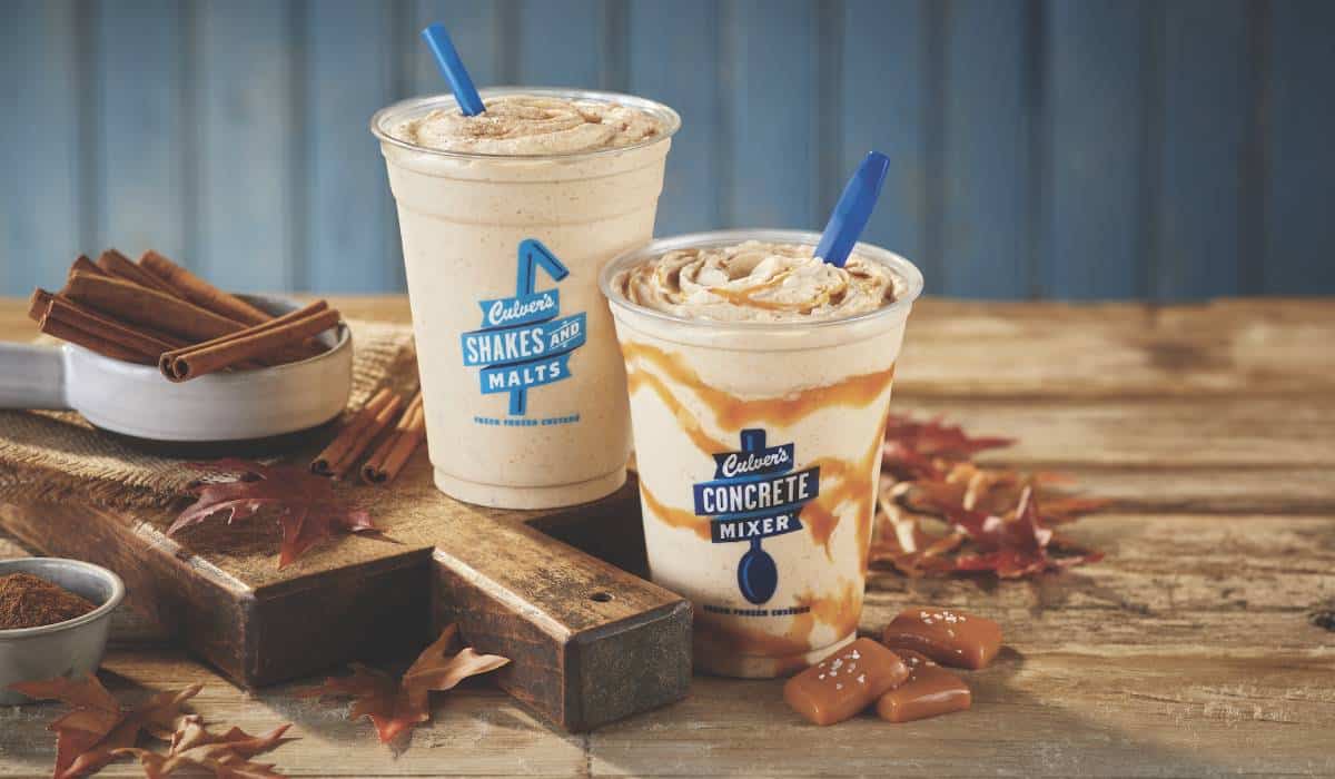 Culver’s Pumpkin Desserts