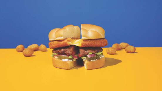 The CurderBurger will kick off October with its fourth appearance as a limited-time menu item.