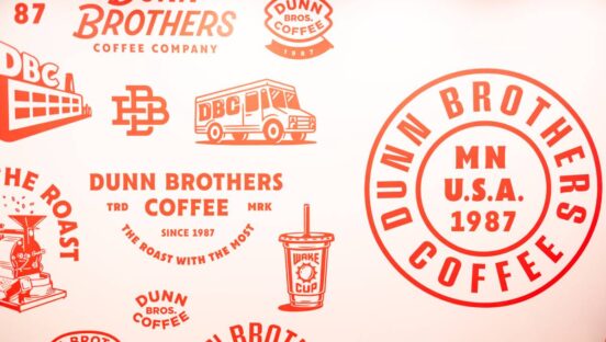 Dunn Brothers Coffee graphic.