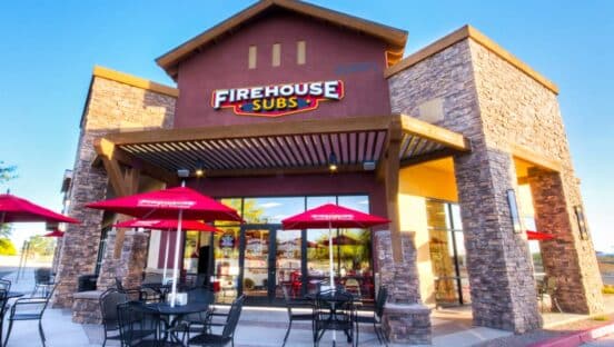 Firehouse Subs exterior of building.