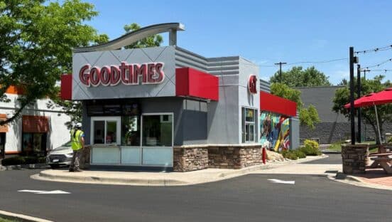 Updated Good Times restaurant.