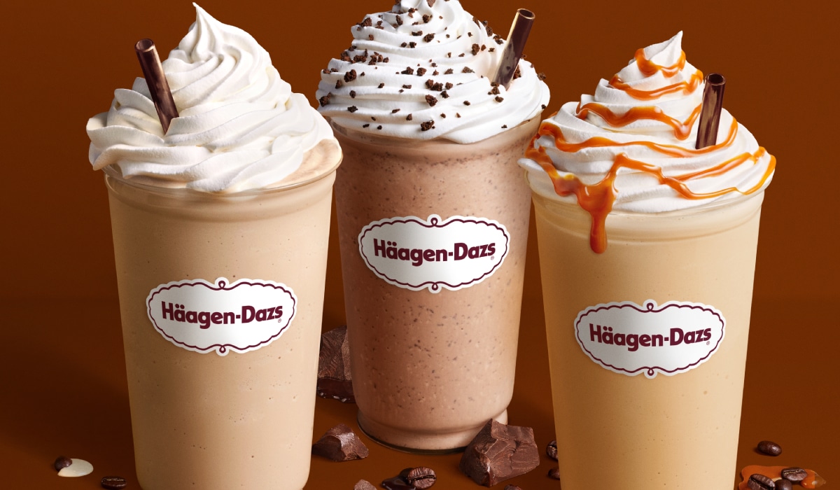 Häagen-Dazs milkshakes.