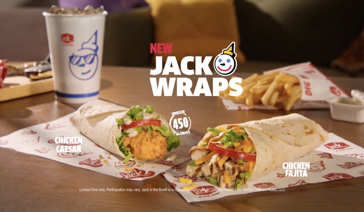 Jack in the Box wraps.