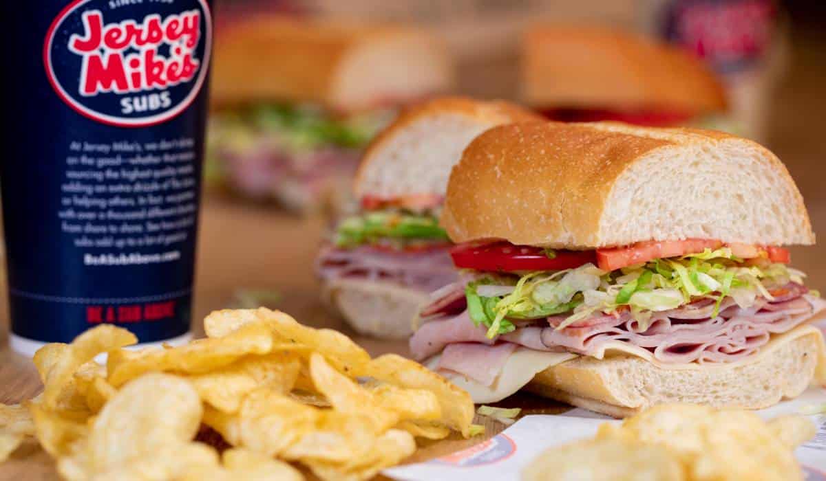 Jersey Mike’s Sandwich And Drink