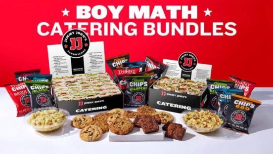 The Boy Math Catering Bundle will be available online and on the Jimmy John’s app.