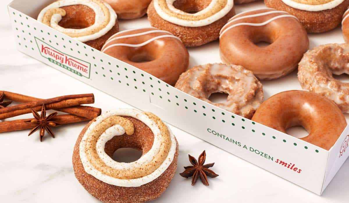 Krispy Kreme's Pumpkin Spice Latte Swirl