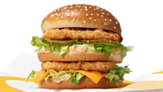 McDonald's Chicken Big Mac.