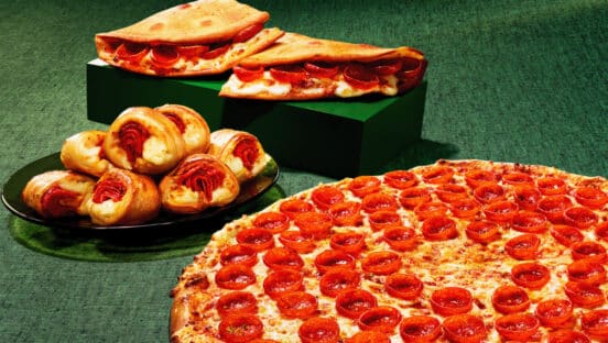 The full Crispy Cuppy ‘Roni lineup from Papa Johns.