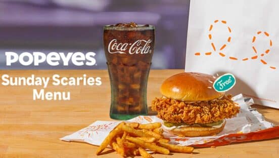 Popeyes graphic.