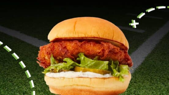 Shake Shack's chicken sandwich.