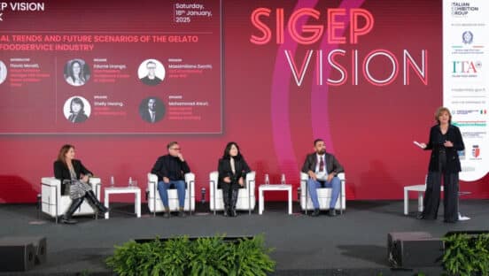 Panel at SIGEP World conference in Rimini, Italy.