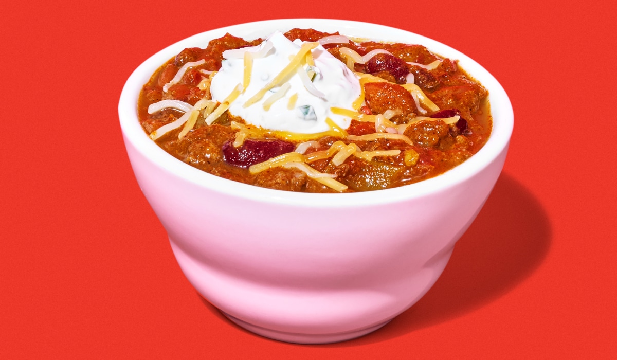 Burgerville's Spicy Beef Chili.