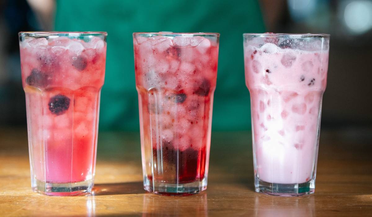 Starbucks' Blackberry Refreshers.