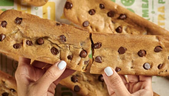 Subway's Footlong Cookie.