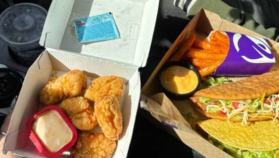 Taco Bell nuggets.