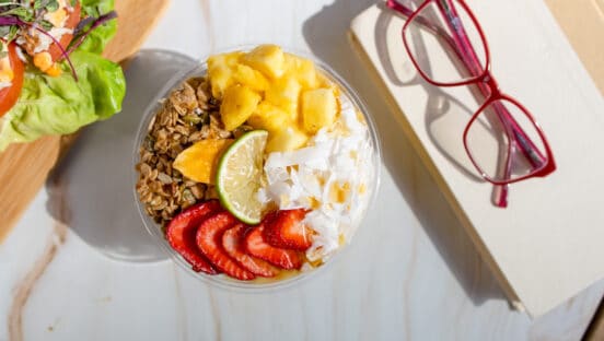 A fruit bowl from Toastique.