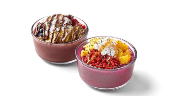 Tropical Smoothie Cafe's new bowls.