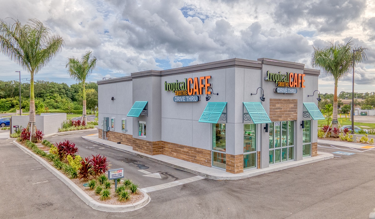 Tropical Smoothie Cafe Exterior