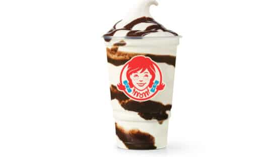 Wendy's new Thin Mints flavor.