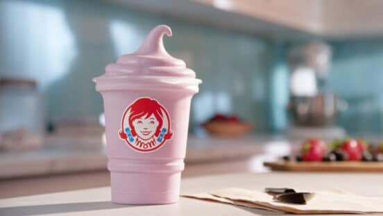 Wendy's Triple Berry Frosty.