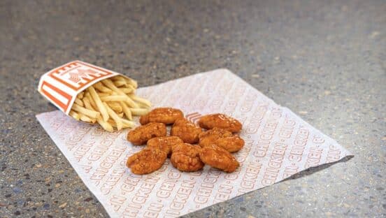 Whataburger's wings and fries.