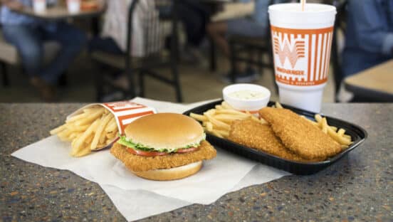 The Whatacatch Sandwich from Whataburger.