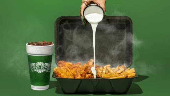 Wingstop's hot box.