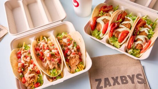 Zaxbys chicken tacos.